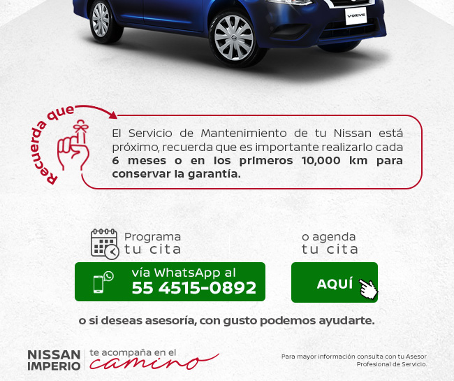 ¡Cuida tu Nissan!